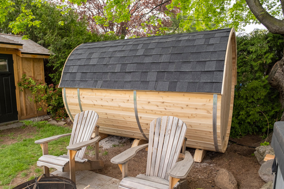 Outdoor-barrel-electric-sauna