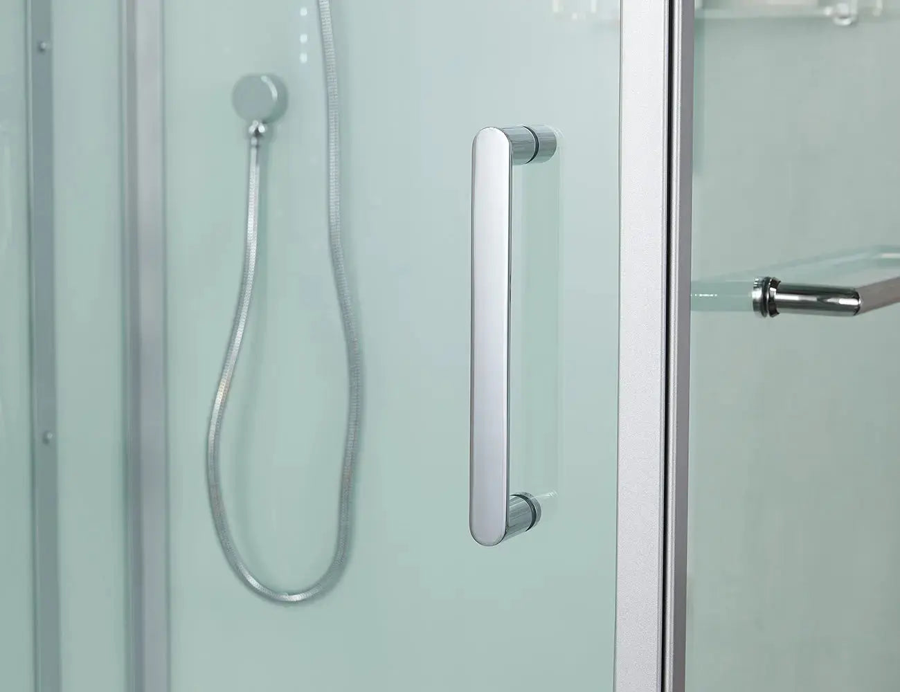 White Platinum Arezzo-L Steam Shower-Walk-In-Maya Bath-Luxury Steam Showers
