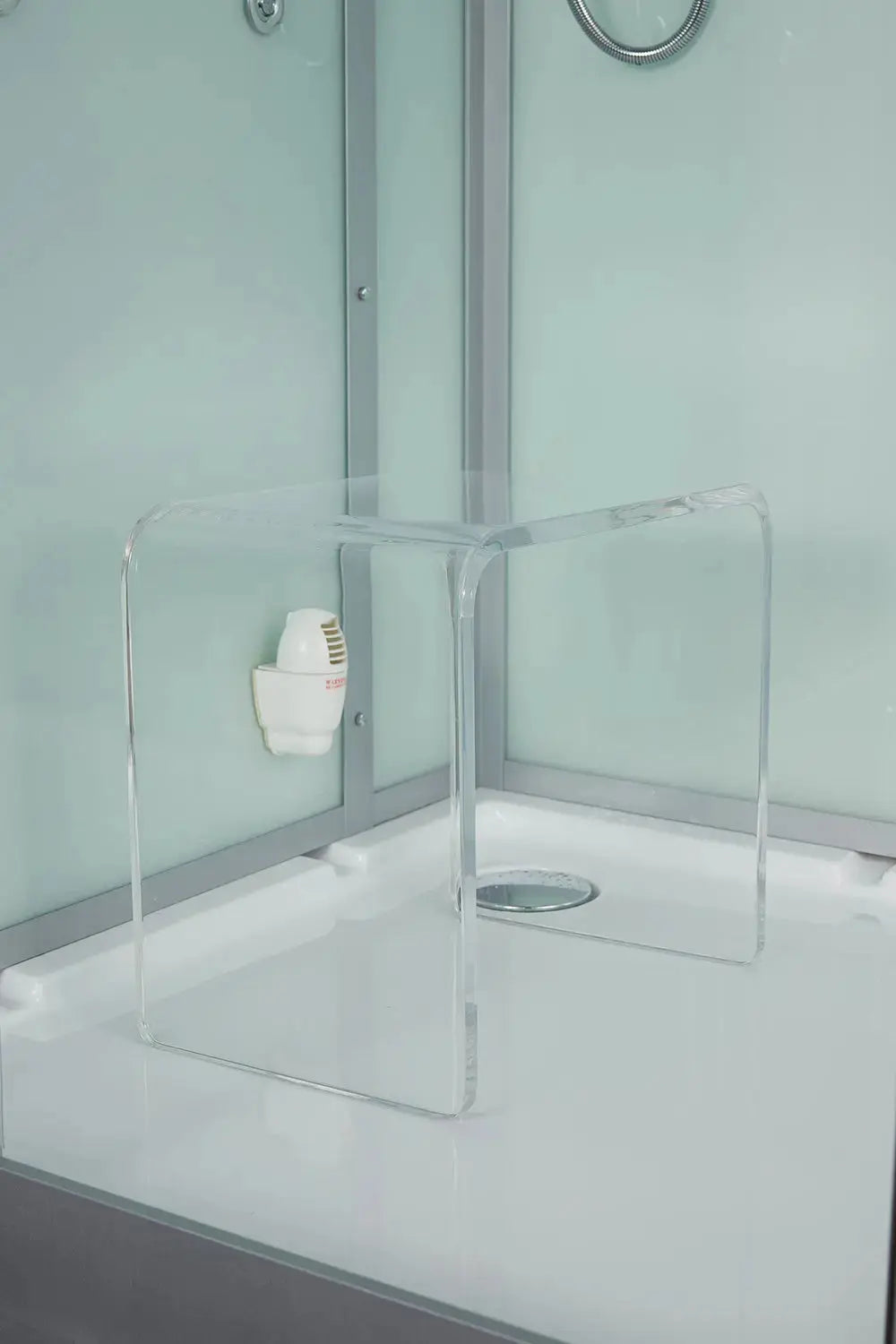 White Platinum Arezzo-L Steam Shower-Walk-In-Maya Bath-Luxury Steam Showers