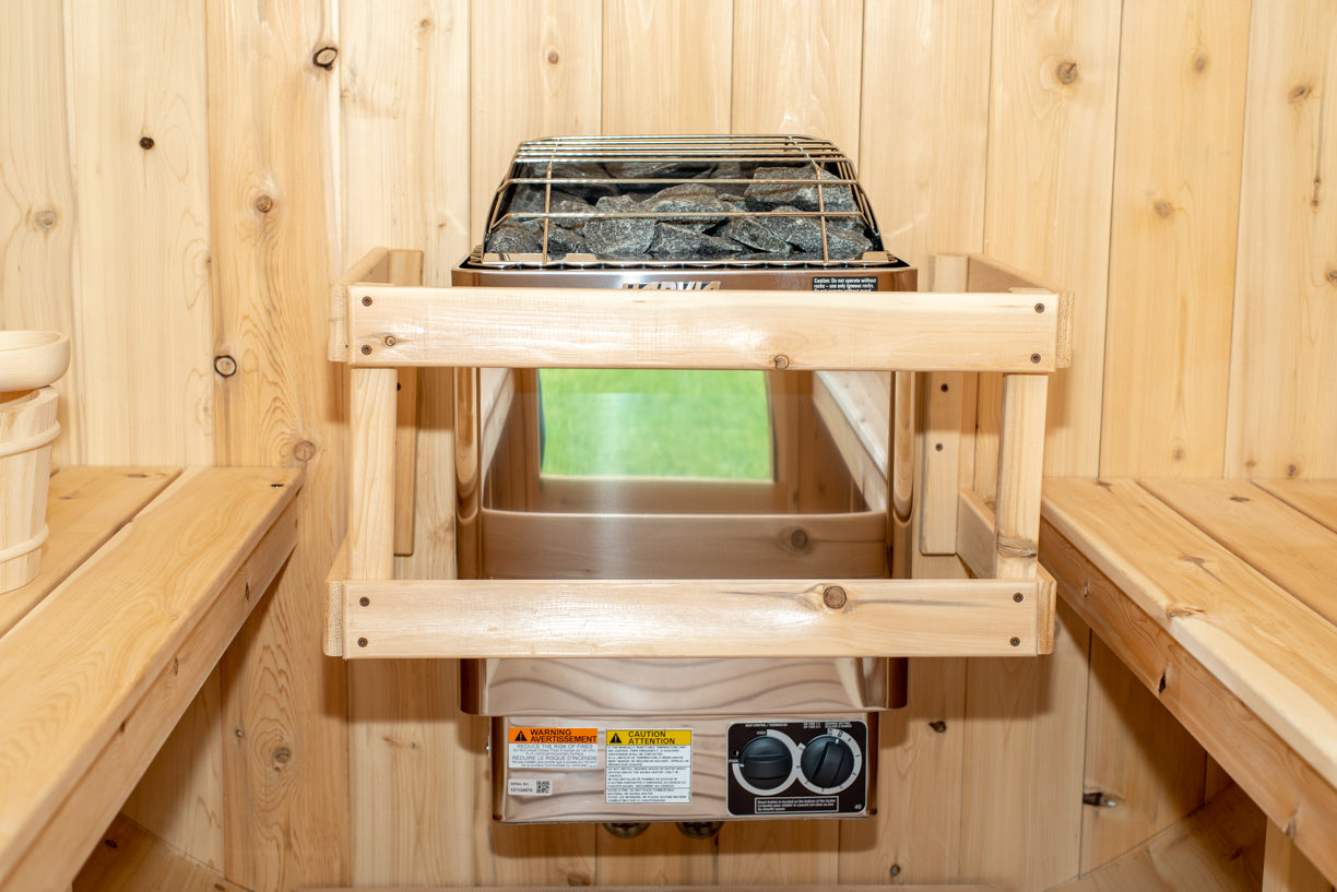 Canadian Timber Harmony Electric Sauna-Outdoor Sauna-Dundalk Leisurecraft-Luxury Steam Showers