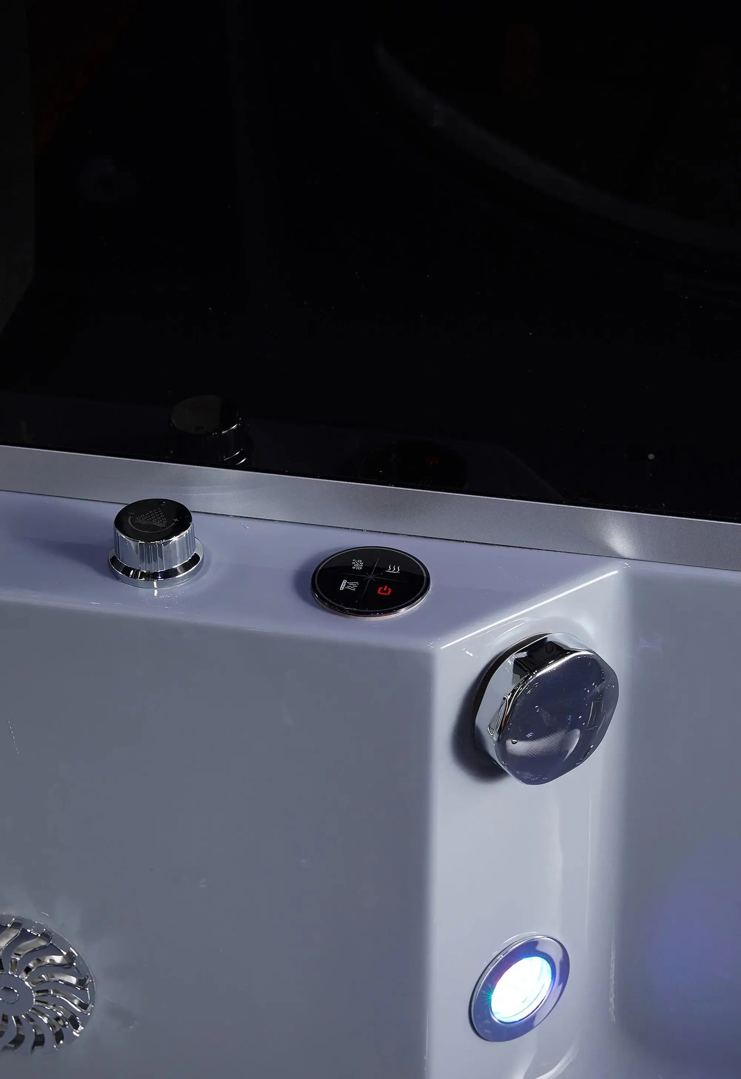 Gray Platinum Catania-L Steam Shower-Steam Shower-Tub Combo-Maya Bath-Luxury Steam Showers