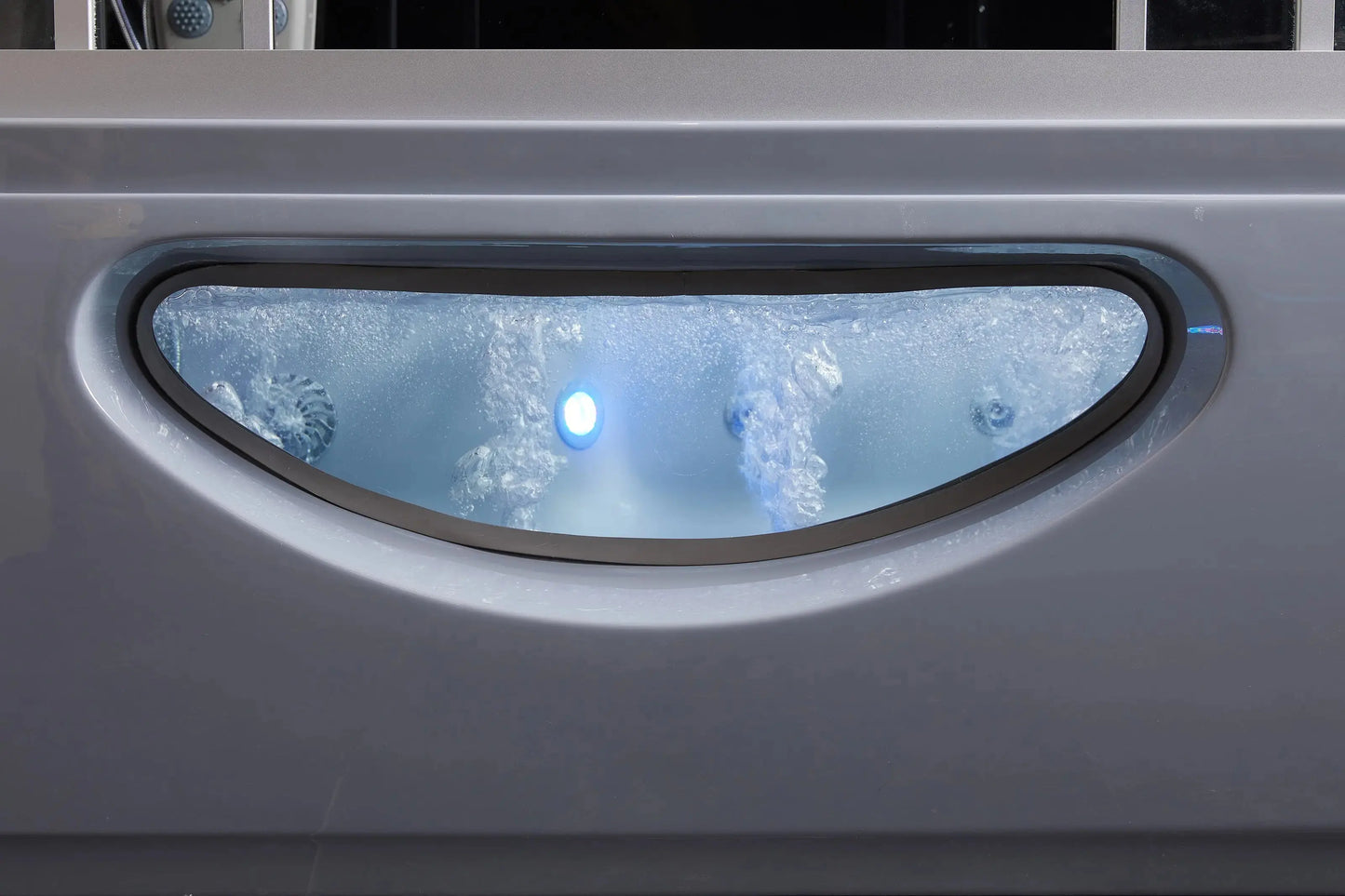 Gray Platinum Catania-L Steam Shower-Steam Shower-Tub Combo-Maya Bath-Luxury Steam Showers