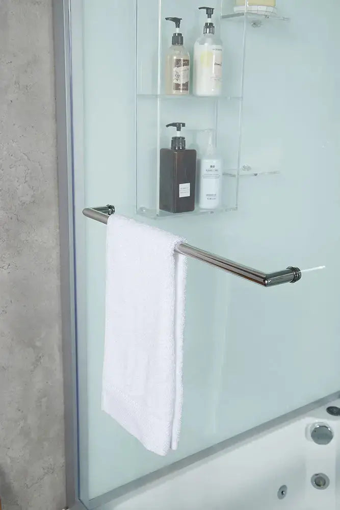 White Platinum Catania-L Steam Shower-Steam Shower-Tub Combo-Maya Bath-Luxury Steam Showers