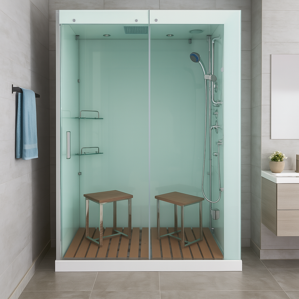 White Venus Plus-R Steam Shower