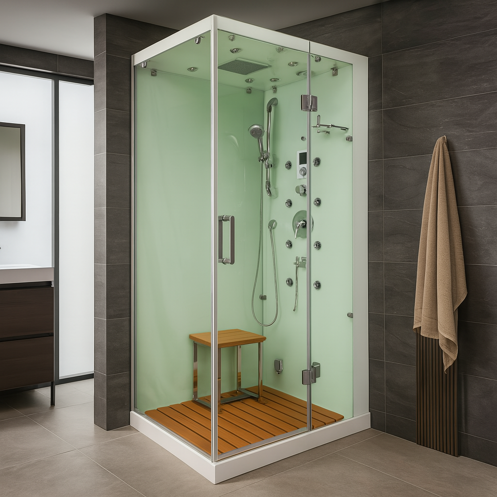 White Jupiter Plus-R Steam Shower