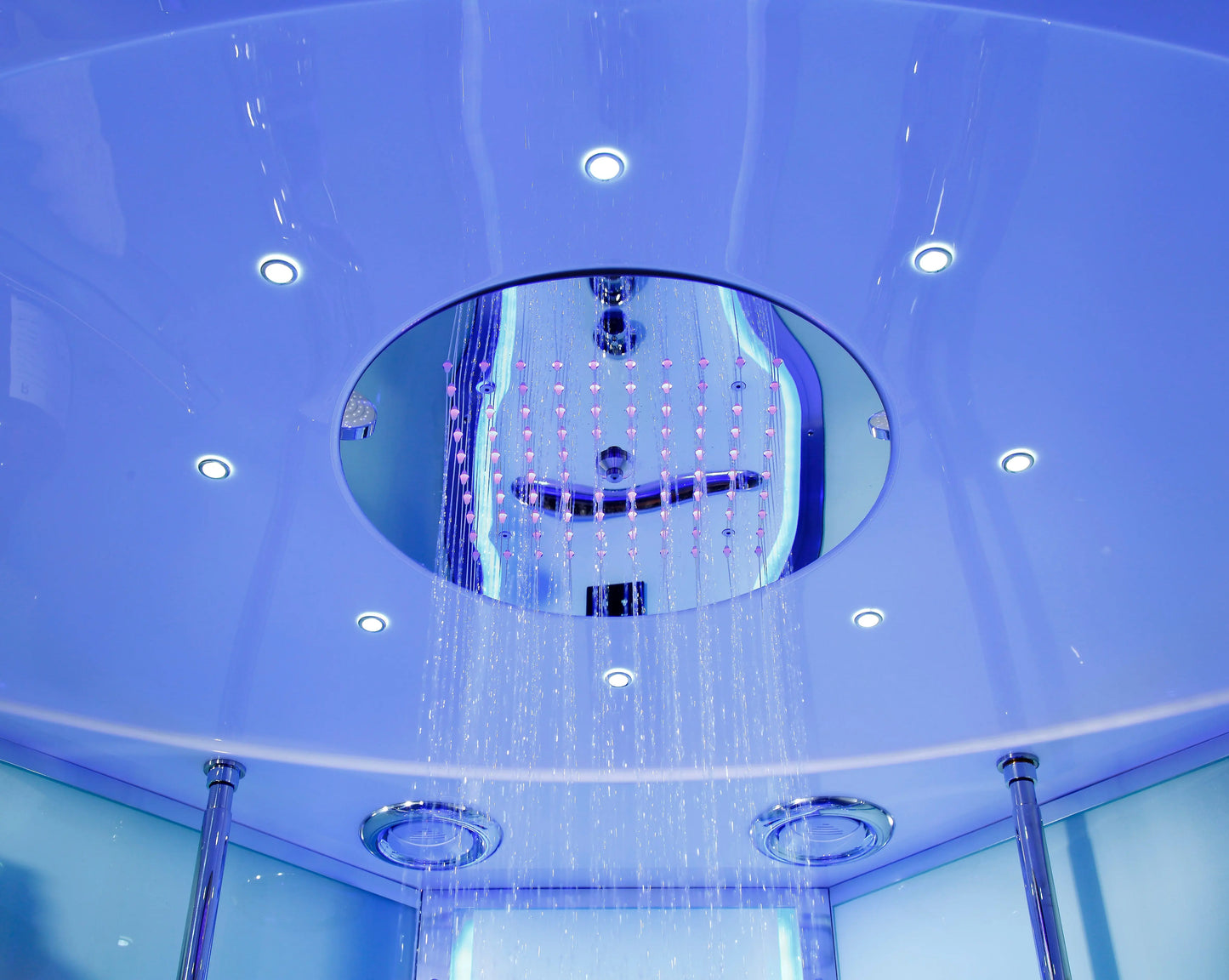White Platinum Comfort Steam Shower-Steam Shower-Tub Combo-Maya Bath-Luxury Steam Showers