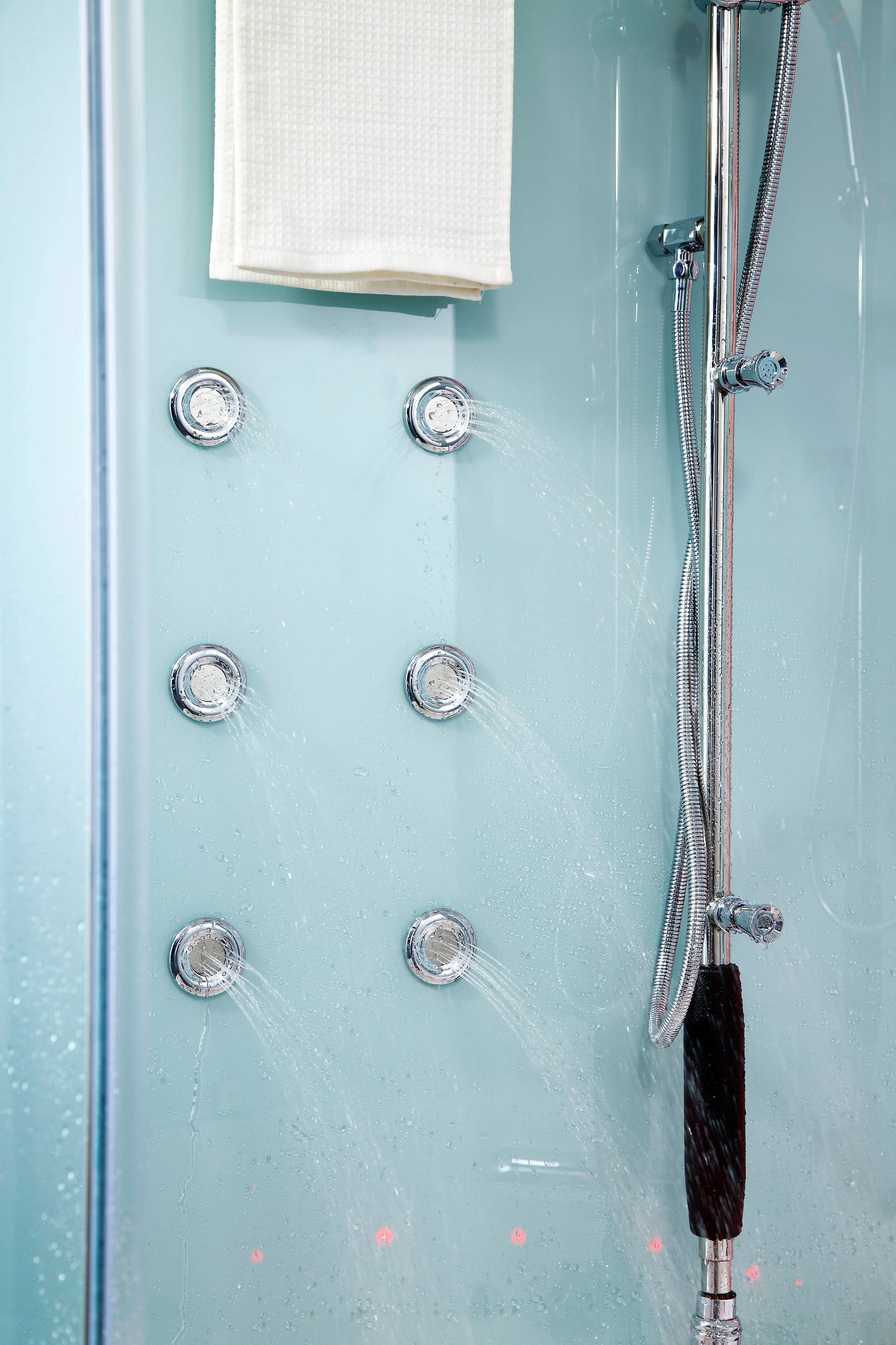 White Platinum Comfort Steam Shower-Steam Shower-Tub Combo-Maya Bath-Luxury Steam Showers