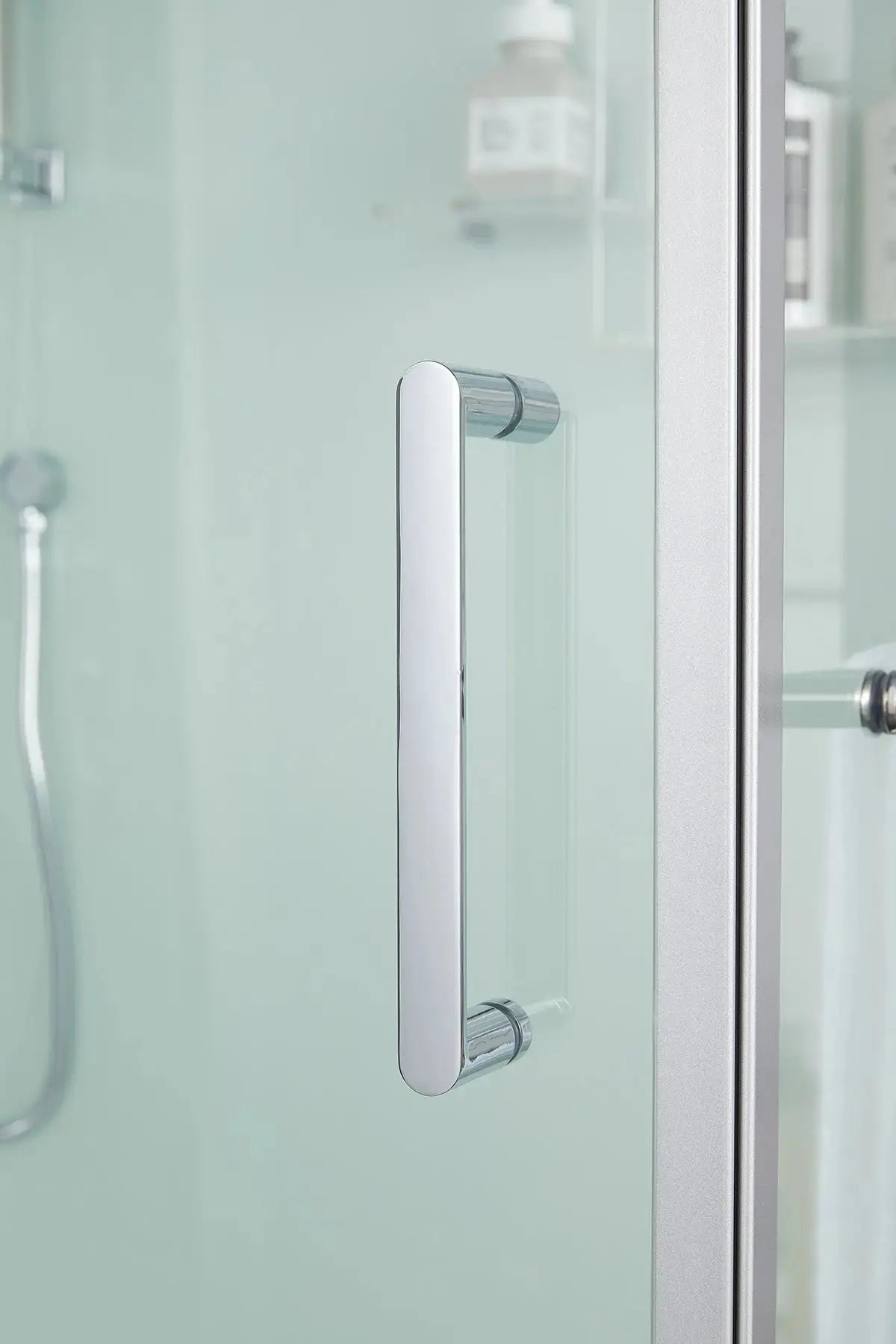 White Platinum Lucca-L Steam Shower-Walk-In-Maya Bath-Luxury Steam Showers