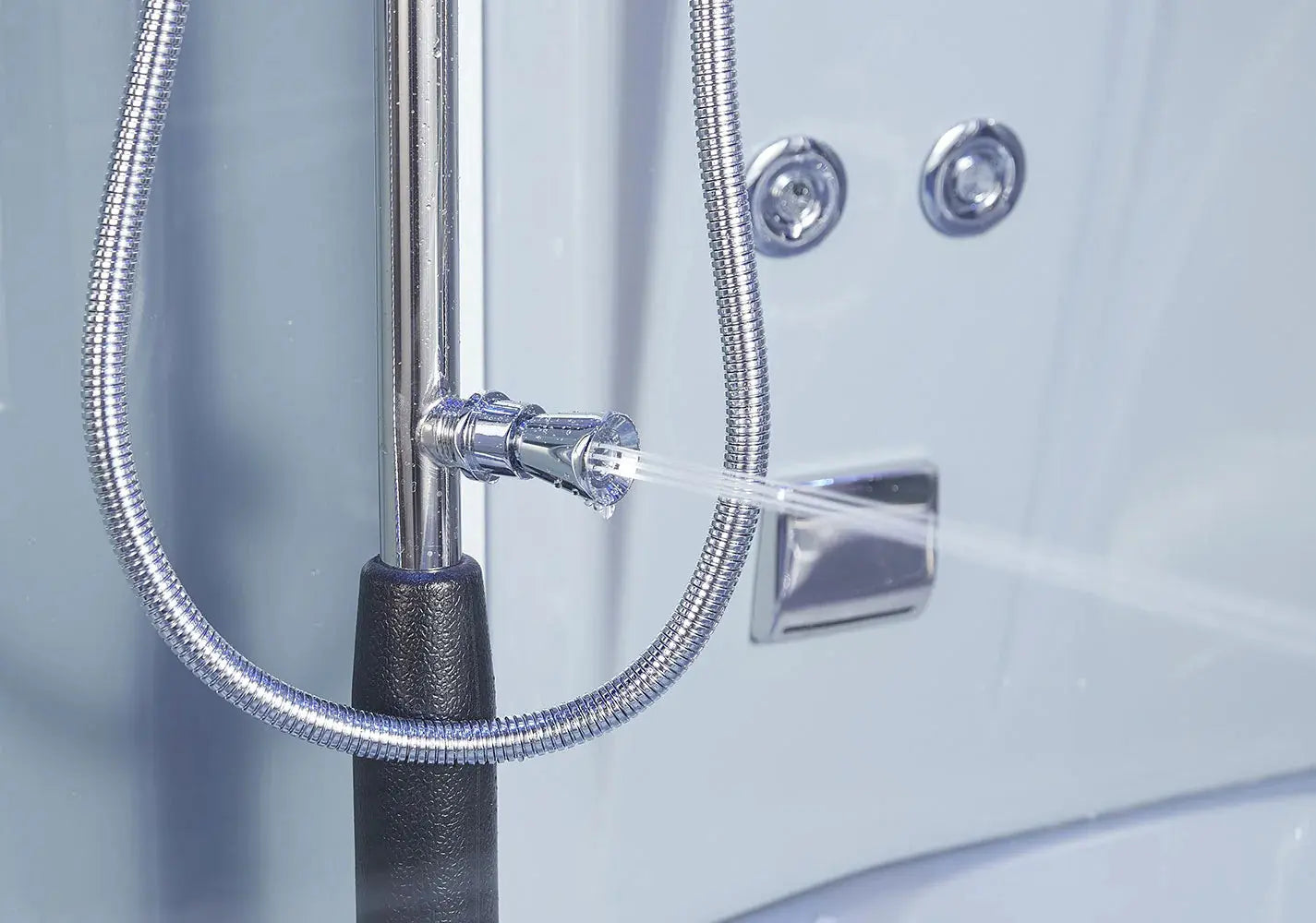 Gray Platinum Superior Steam Shower-Steam Shower-Tub Combo-Maya Bath-Luxury Steam Showers