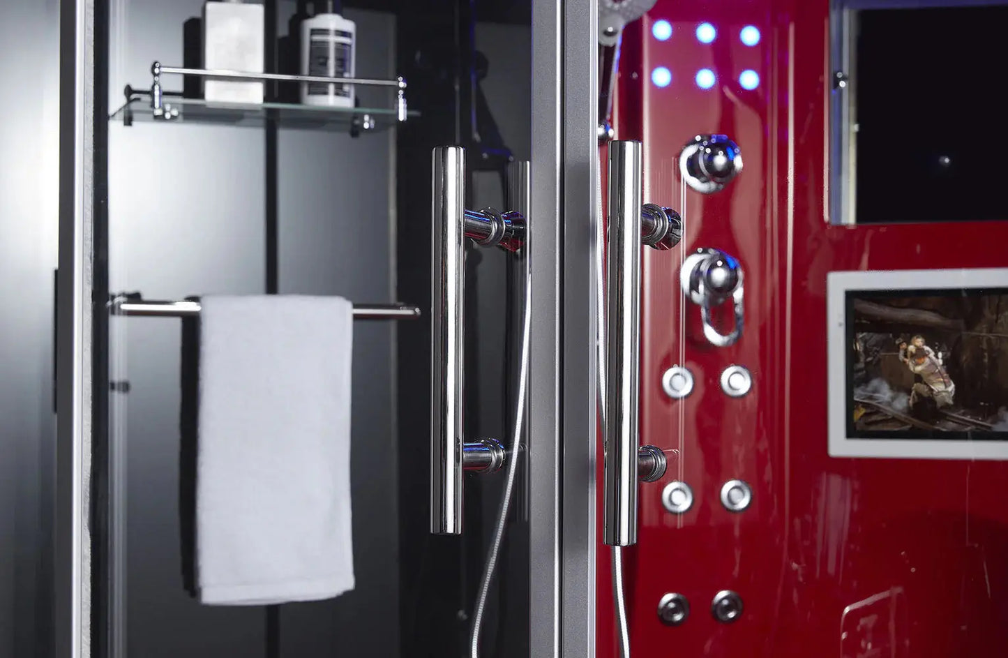 Red Platinum Superior Steam Shower-Steam Shower-Tub Combo-Maya Bath-Luxury Steam Showers