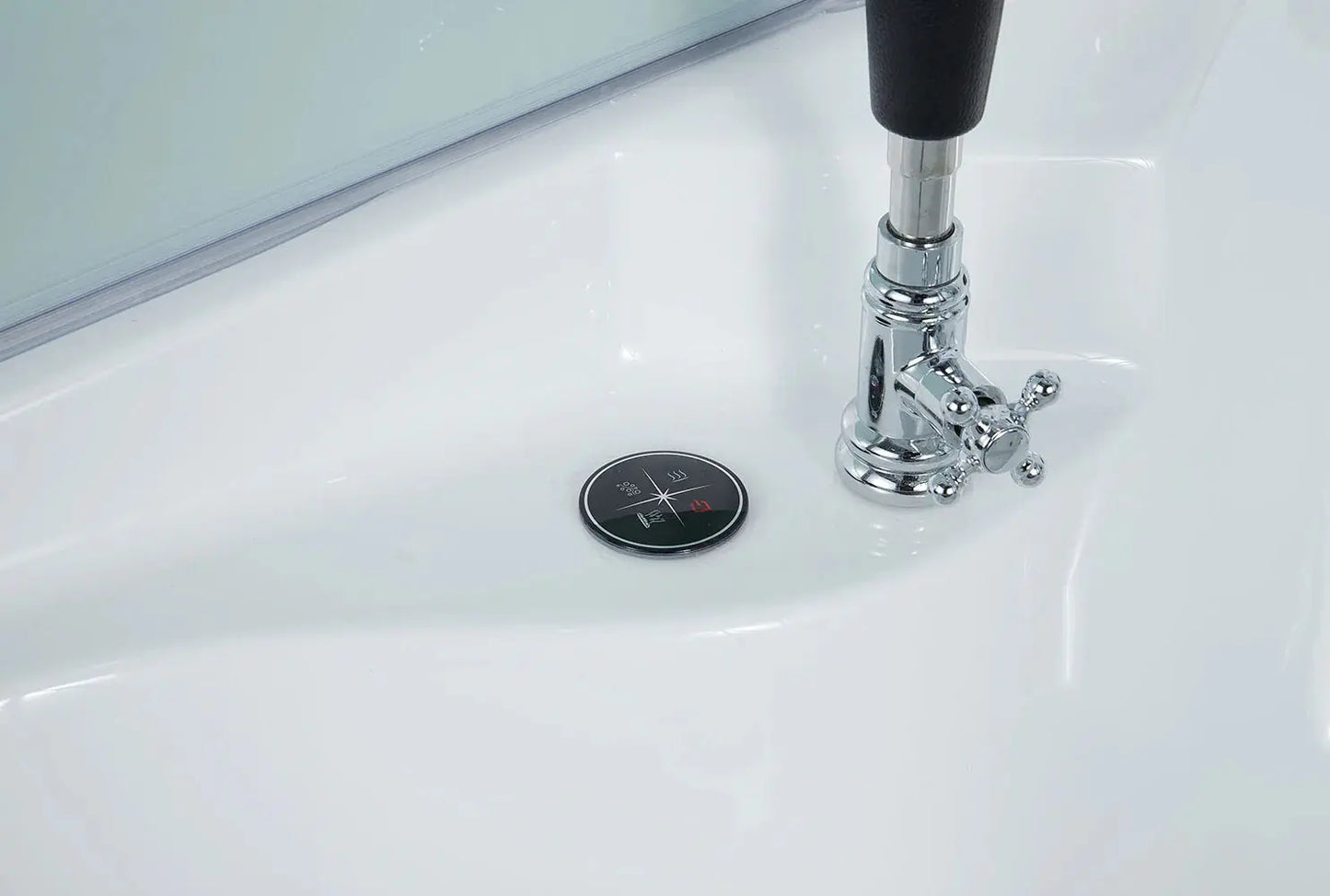 White Platinum Superior Steam Shower-Steam Shower-Tub Combo-Maya Bath-Luxury Steam Showers