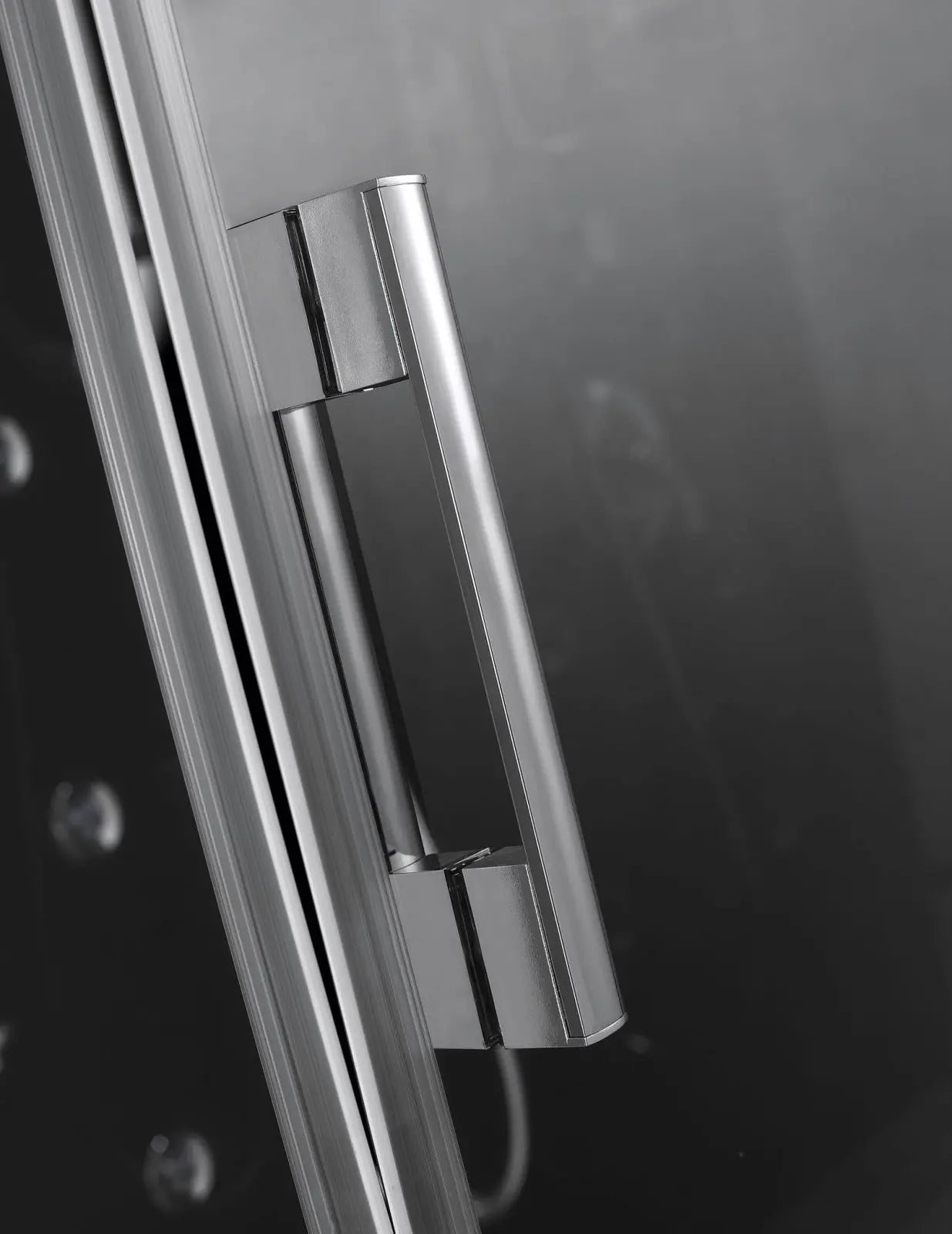 Black Jupiter Plus-L Steam Shower-Walk-In-Homeward Bath-Luxury Steam Showers