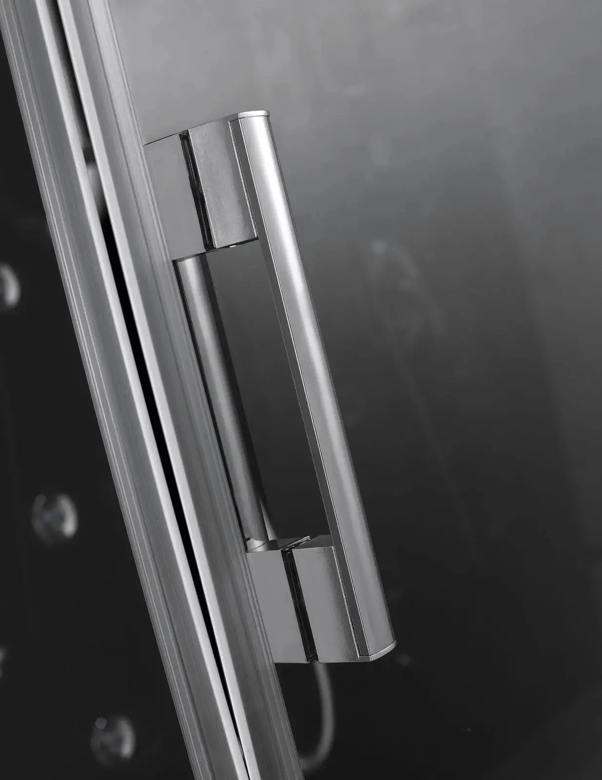 Black Jupiter-L Steam Shower-Walk-In-Homeward Bath-Luxury Steam Showers
