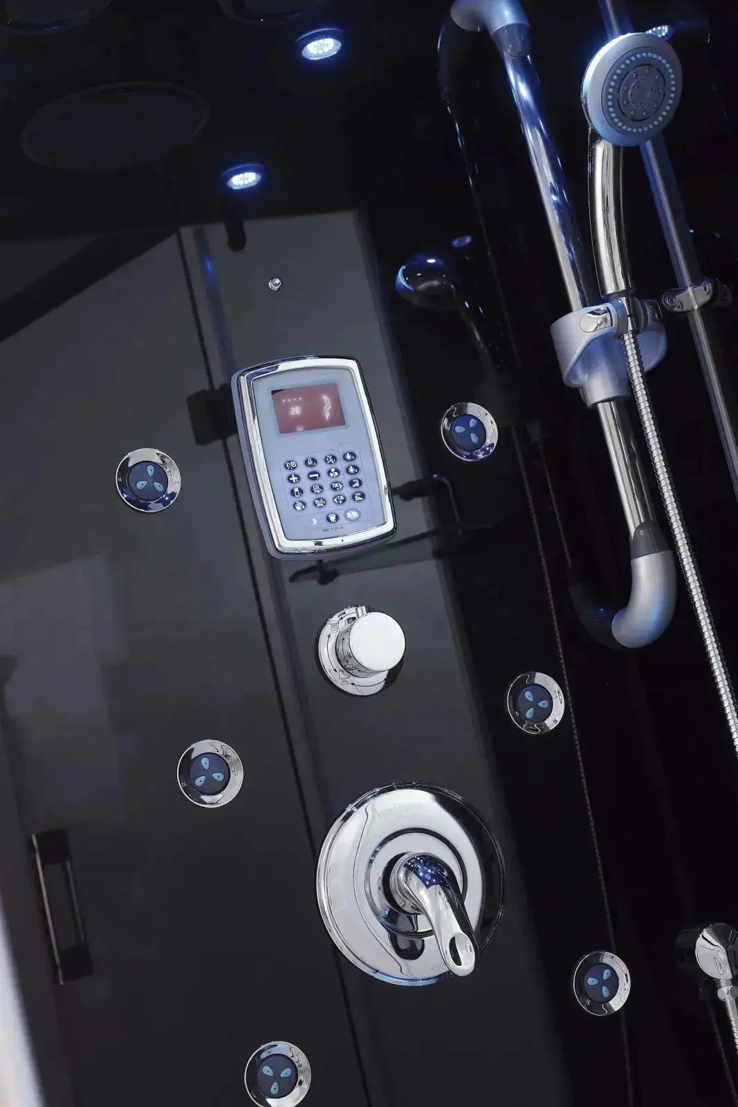 Black Venus Plus-L Steam Shower-Walk-In-Homeward Bath-Luxury Steam Showers