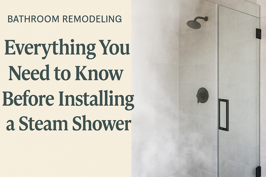 Everything You Need to Know Before Installing a Steam Shower