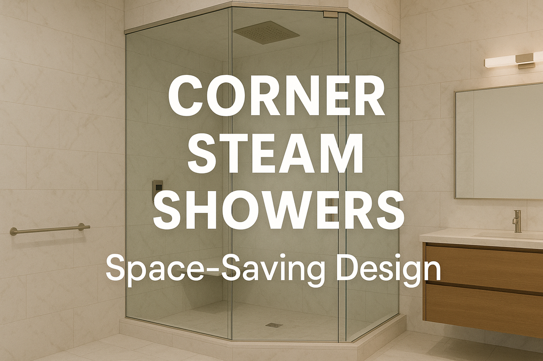 Maximize Your Bathroom Space with Luxury Corner Steam Showers