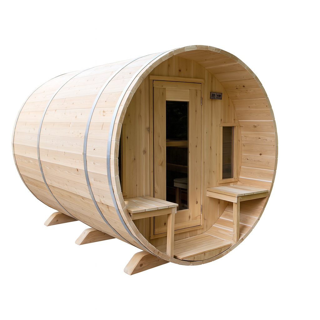 Canadian Timber Tranquility Barrel Electric Sauna