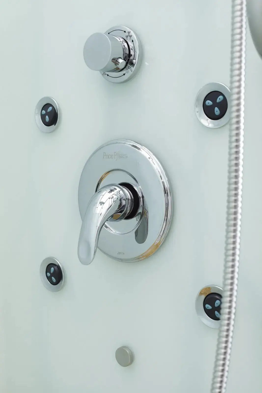 White Jupiter Plus-L Steam Shower-Walk-In-Homeward Bath-Luxury Steam Showers